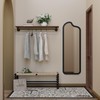 TEDIDUWA Clothes Rack 48in, Wall Mounted Garment Rack with Real