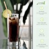 Biodegradable Sugarcane Straws Paille (100 pcs) Eco-Friendly Straws Disposable Plastic-Free