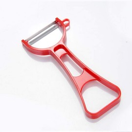 JapanBargain 1543, Japanese Fruit Peeler Vegetable Peeler Carbon Steel Blade Y Peeler Made in Japan, Assorted Color (1)