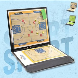 Foldable Magnetic Strategy Board for Soccer & Basketball Coaching Board Basketball