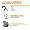 unleazhed Screw-On Mudguard, M01 Bolt On Mudguard, Made in Germany,