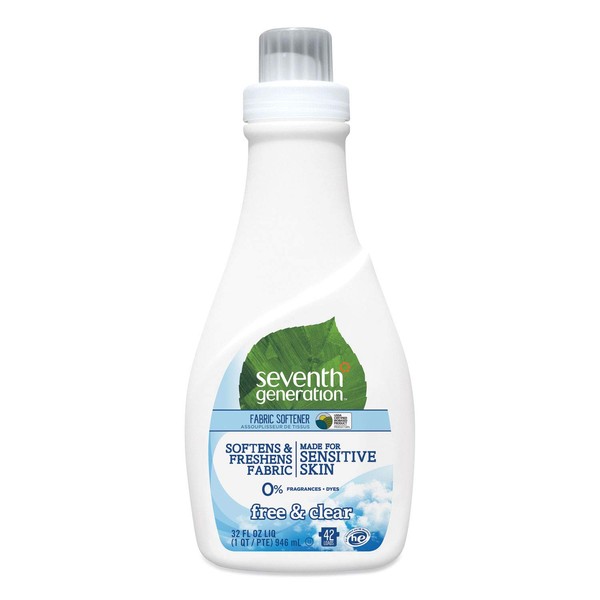 Natural Fabric Softener Free and Clear 32 fl Ounce Liquid
