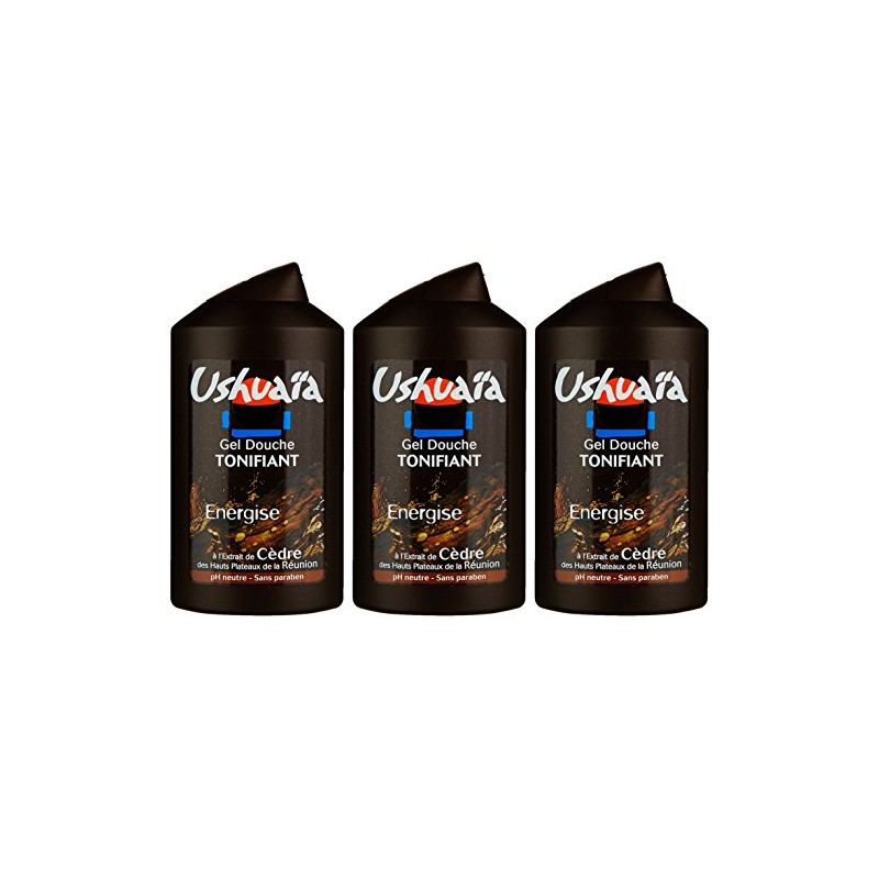 Ushuaïa Ushuaïa Extract Male Toning Shower Gel Energize in Cedar