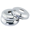 ZZHXSM 12 PCS 1/2 Inch Chrome Plated Stainless Steel Pipe