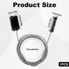 Flexible Tube Brushes, 66.93-Inch Pipe Brushes Hose Cleaning Tool Long