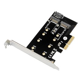 Hsthe Sea Pcie M.2 Adapter NGFF to SATA Adapter PCI-e 3.0 x 4 Host Controller Expansion Card
