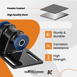 maXpeedingrods LS Swap Mounts Universal Adjustable Conversion Motor Mounts & Adapters Plates for Custom Hod Rods, Street Rods, Rock Crawlers, Dune Buggy's & Custom Frame Vehicles