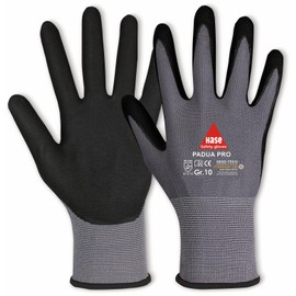 Hase Padua Pro Assembly Gloves, Size 8, Polyester