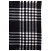 Street One Women's Checked Scarf, black