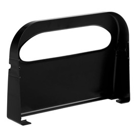 Black Surface-Mounted Toilet Seat Cover Dispenser, 18.25W x 15H inches, 250 Cover Capacity