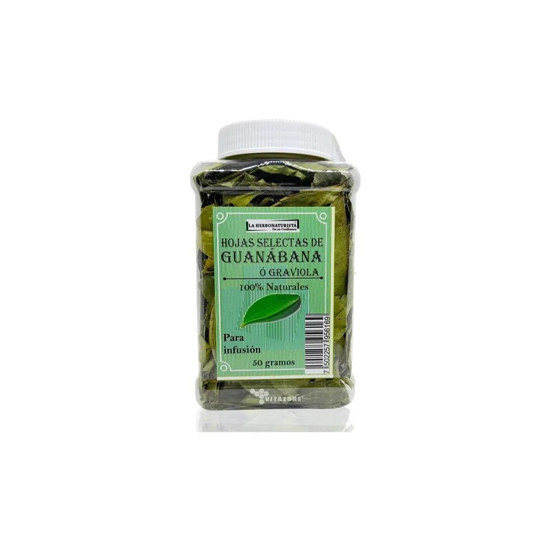 Guanabana Hojas 50 Grs Naturales