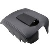 GXARTS Black Leather Center Console Leather Lid Armrest Cover Replacement