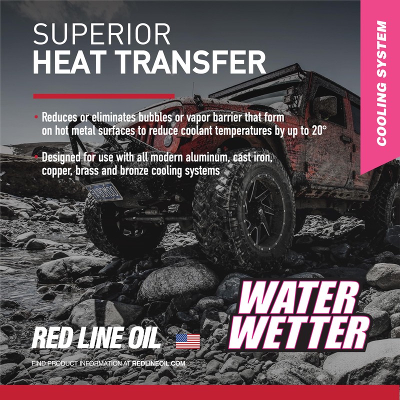 Red Line 81215 SuperCool Performance Antifreeze/Coolant, Ready to Use Formula