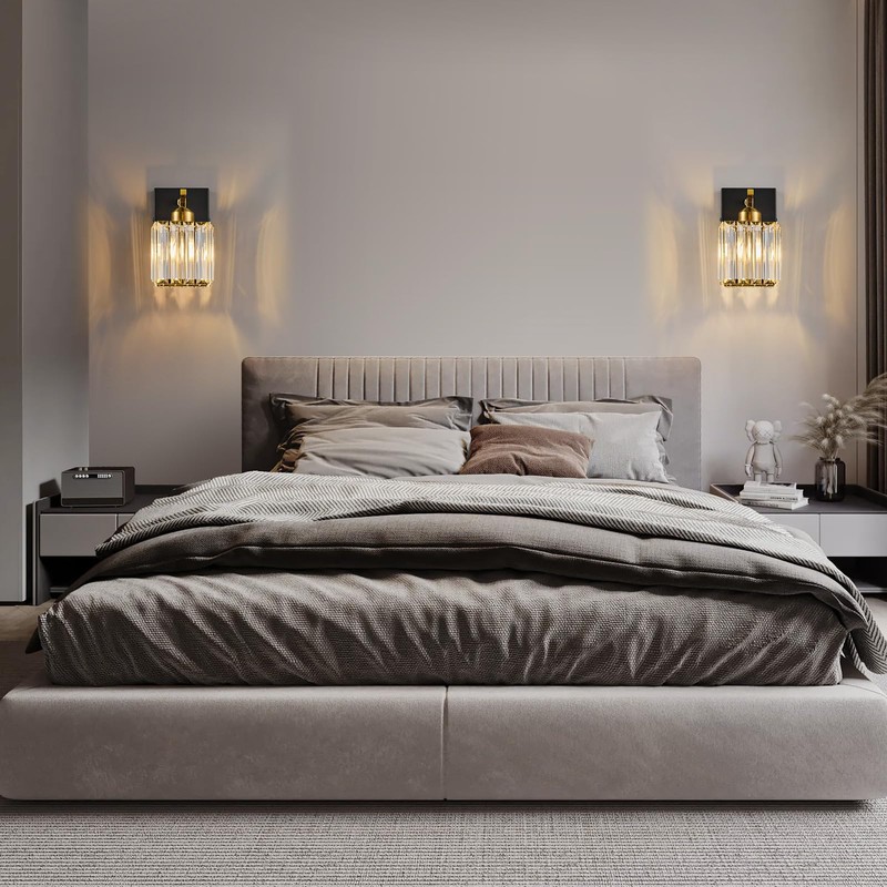 FDPBY Modern Wall Sconce Set of Two Indoor Wall Lamp