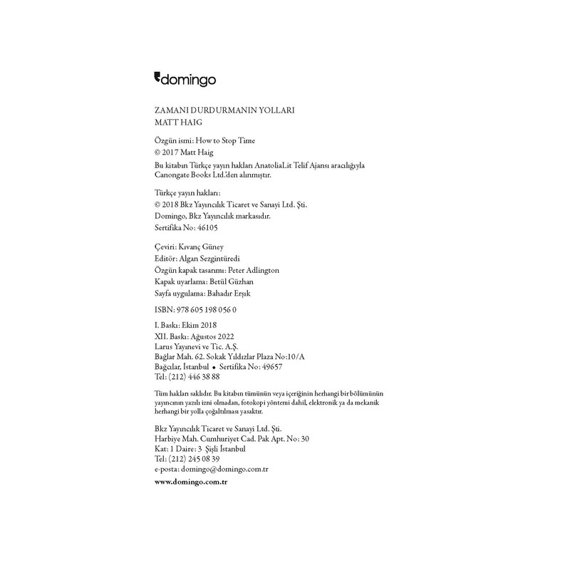 Zamanı Durdurmanın Yolları