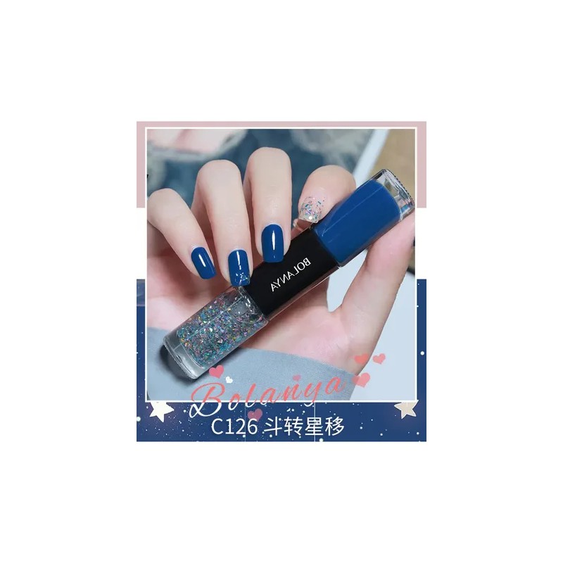 Esmalte De Uñas 4 En 1 Con Punta Doble,seca Al