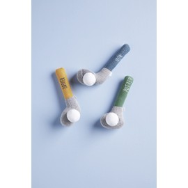 Mud Pie Children's Goft Knit Rattle, Green Putter Club