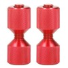 2 Pcs 2 Hole Alignment Pins Flange Alignment Pins Anodized