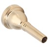 Nunafey Tenor Horn Mouthpiece 1/2" Horn Mouthpiece for Trombone Golden