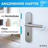 lockzz Door Handle Set Nuremberg Stainless Steel Matt Brushed -
