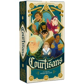 Courtisans - Card and Bluff Game - 8 Years and Up - Ideal for Friends and Family - Board Game - Tactics - Plot - Catch Up Games Blackrock Games