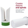 Zyliss Hand Held Vegetable Spiraliser, Plastic - White/Green