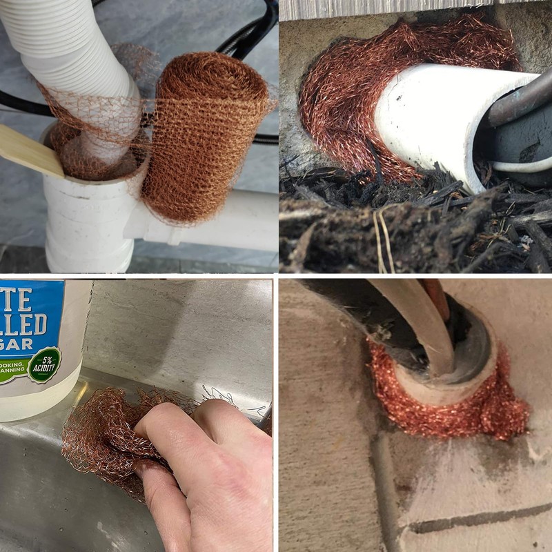 Copper Mesh Rodent Control Copper Wool Rodent Mesh Wire Mesh