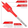 Diablo Spade Bit for Wood - Speed-TIP Design - Curved