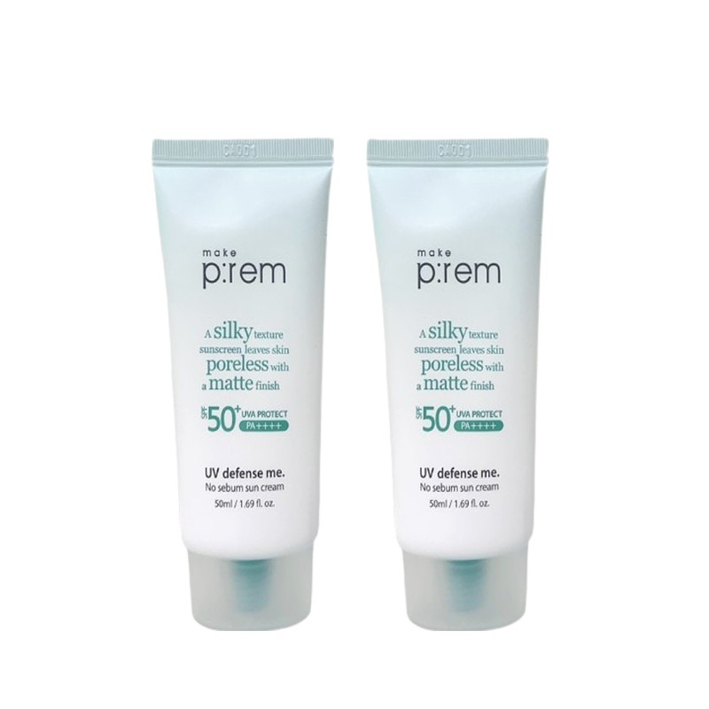 MakePrem Make Prem Sun Cream 1+1 UV Defense Me No
