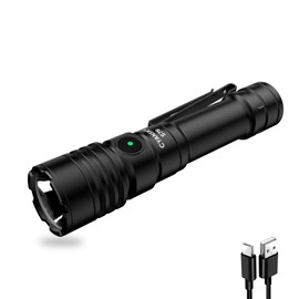 CYANSKY Magnetic Flashlights High Lumens,1400 Lumen & 350 Meters Super Bright,Magnetic EDC Flashlight, IP68 Waterproof,Flash Lights for Emergency,Camping,Search and Rescue(S7R)