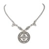 Celtic Witches knot Protection Necklace - Talisman with Triquetras -