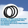 QMTCYXGS 754-04014 954-04014 Snowblower Auger Drive Belt Fits 2-Stage Snow