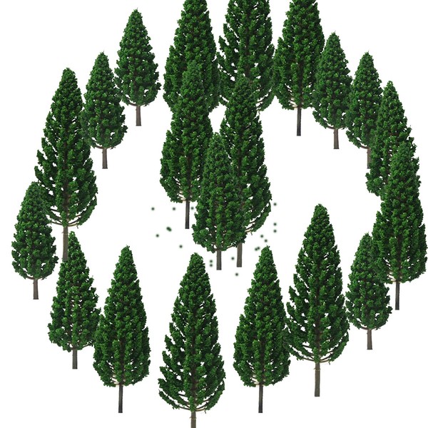 24 Pieces Mixed Model Tree, Model Building Trees, Model Trees
