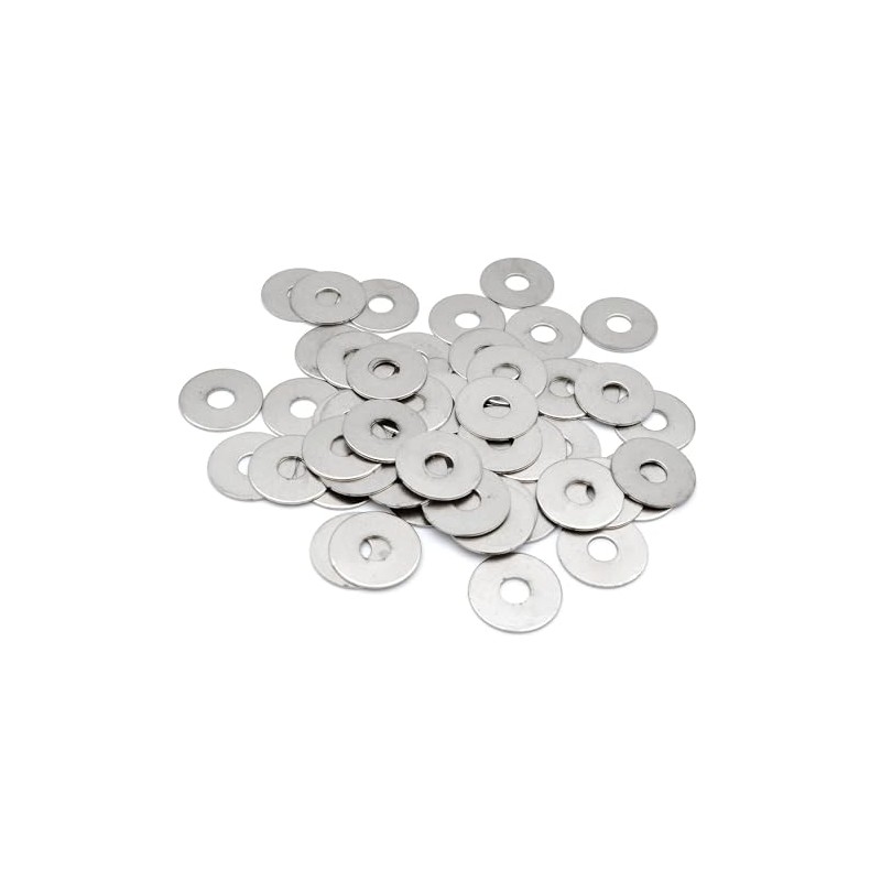 Design61 50 x Rivet Washer Diameter 25.5 mm / Hole