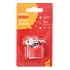 Amtech T0702 25mm Rhombic Chrome Plated Iron Padlock