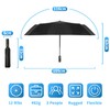 Poligono Windproof Umbrella Automatic Open and Close for Men and