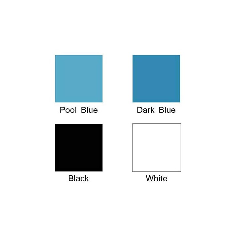 In The Swim Synthetic Rubber-Base Pool Paint - Pool Blue