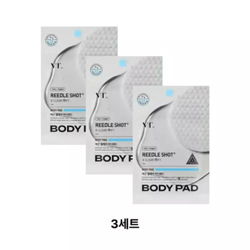 Eopseum 3차입고VT 리들샷 비클리어소프트바디패드2매입 3세트 VT Riddle Shot Be Clear