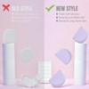 YNSHOUNA Retainer Case, Silicone Squeeze Top Retainer Holder with Lanyard,