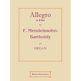 Allegro in B flat for Organ