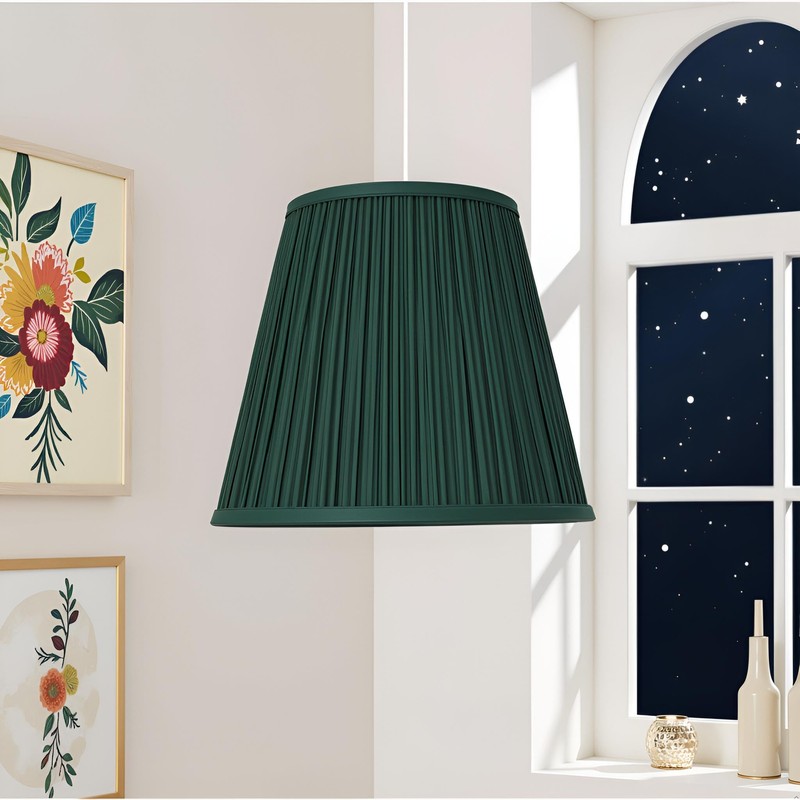 Aspen Creative 33053, Hardback Empire Transitional Spider Lamp Shade, Mushroom