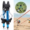 Foldable Multipurpose Fishing Rod Bracket Tripod Beach Long Range Aluminum