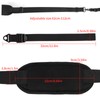 Lunpoem Adjustable Shoulder Strap Grass Trimmer Carry Strap, Black, for