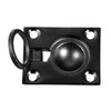 sourcing map Flush Ring Pull, 1.89-inch x 1.5-inch Stainless Steel