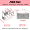 Rugged Organizer Insert for Briefcase Tote Shoulder Messenger Bag -