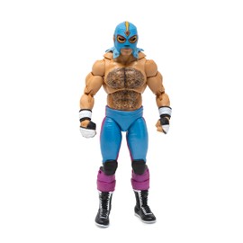 Boss Fight Studio Konnan, Legends of Lucha Libre Premium Collectible Action Figure – Highly Articulated Figurine with Accessories Including Microphone, Interchangeable Hands, and Alternate Mask – 1:12