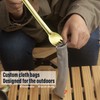 TiTo Titanium Spork Longhandle Outdoor Travel Spoon Fork Portable Flatware