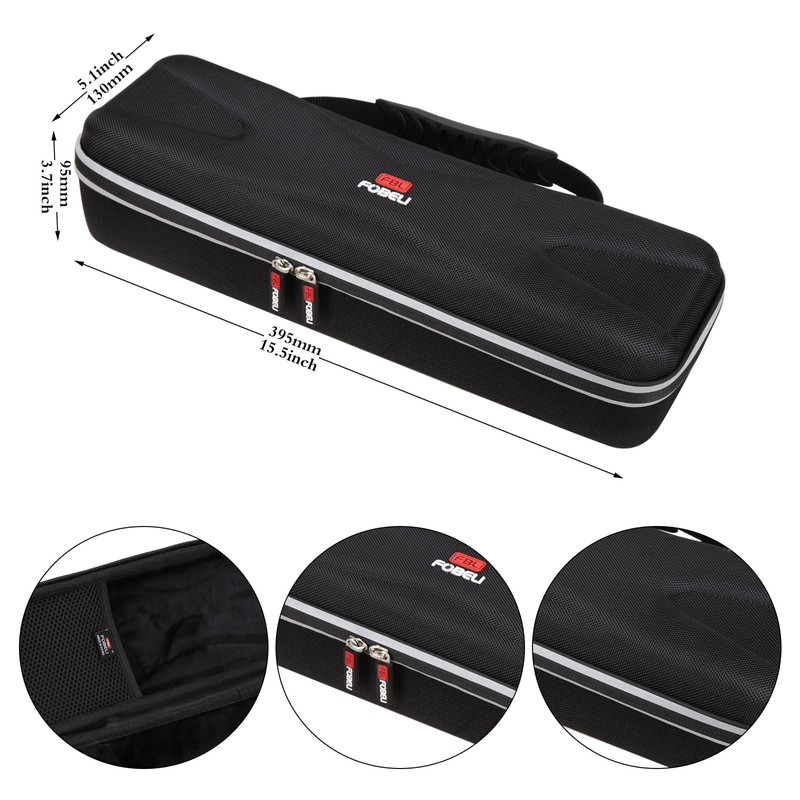 FBLFOBELI Hard Travel Carrying Case for Brother ADS-1250W / ADS-1700W