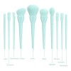 Kit De Brochas De Maquillaje Candy Color, 10 Pzas Y