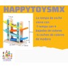 HAPPYTOYSMX Rampa de Coches Juguete, Didactico, Infantil, Madera, Rampas de